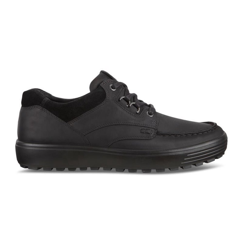 Mens Sneakers - ECCO Soft 7 Tred - Black - 6743CAIRN